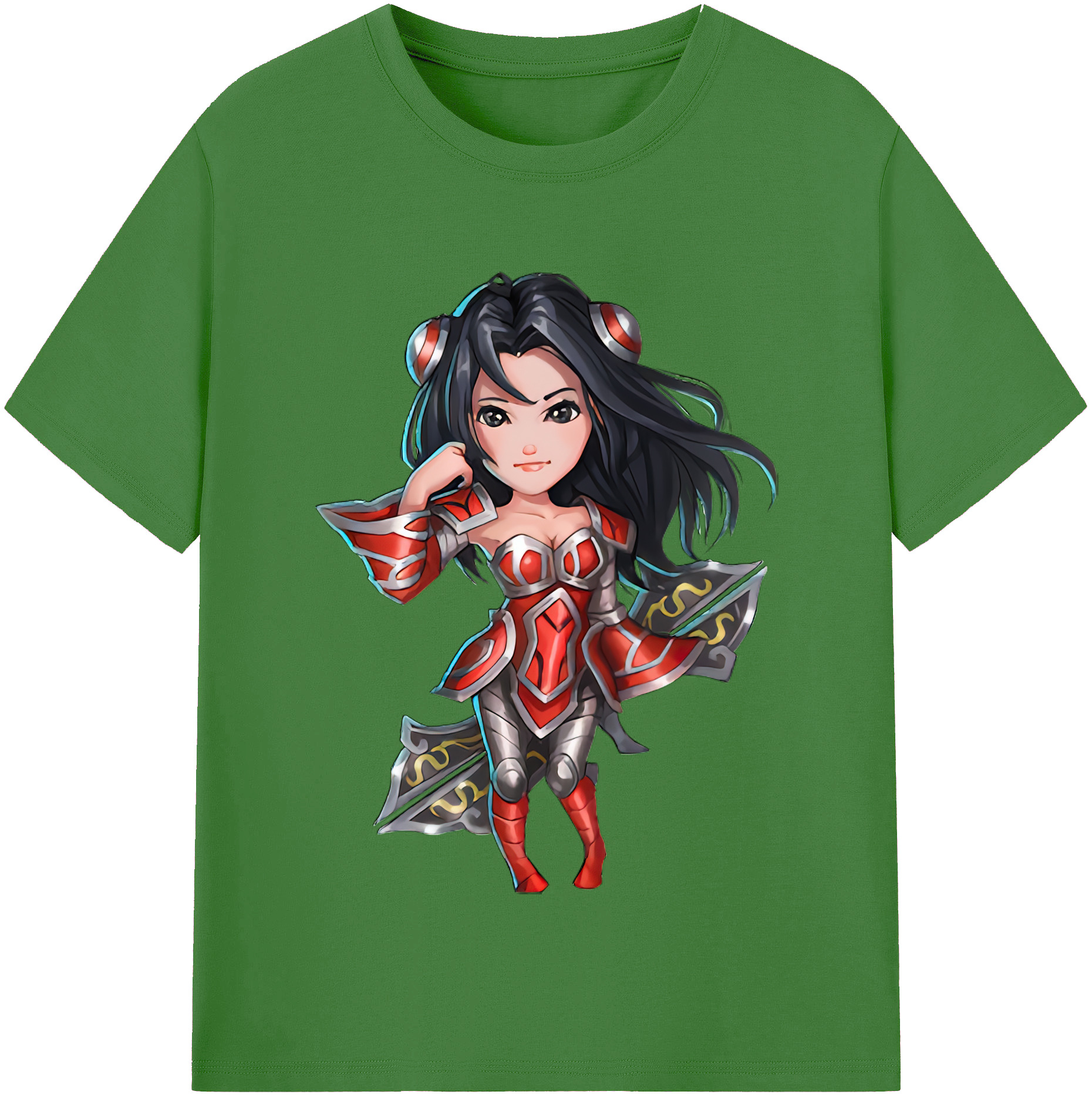 （画像用） リーグ・オブ・レジェンド League of Legends LOL レディースカジュアルプリントTシャツ（綿100％）